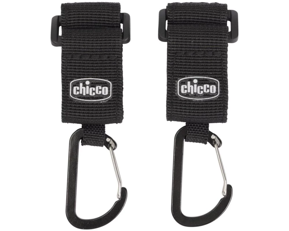 Chicco Kinderwagenhaken Schwarz