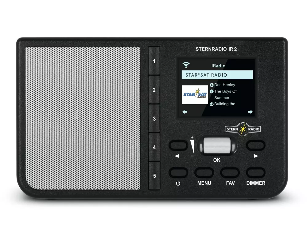Technisat Internet Radio SternRadio IR 2 Schwarz