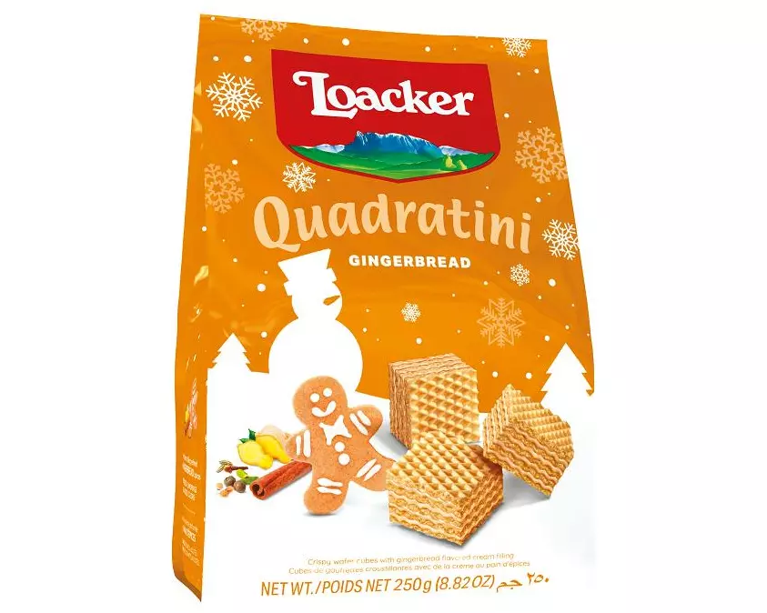 Loacker Quadratini Gingerbread 250 g