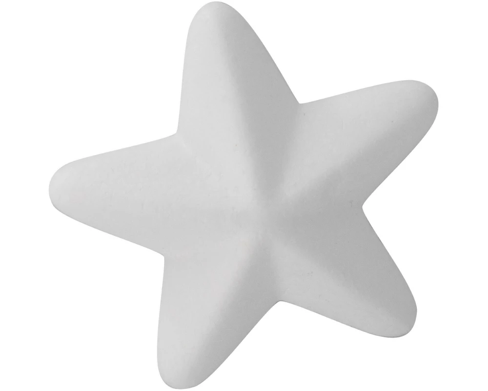 Glorex Styroporsterne Weiss 7 cm 6 Stück