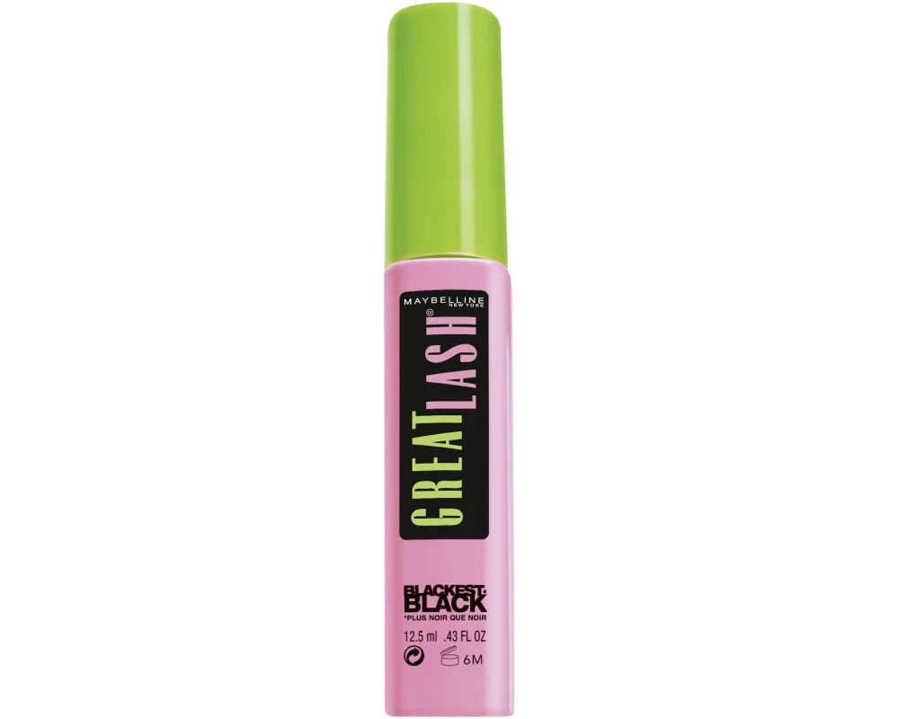 Maybelline Mascara Great Lash Blackest black