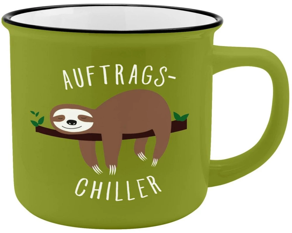 Sheepworld Universaltasse Auftragschiller 350 ml, 1 Stück, Grün