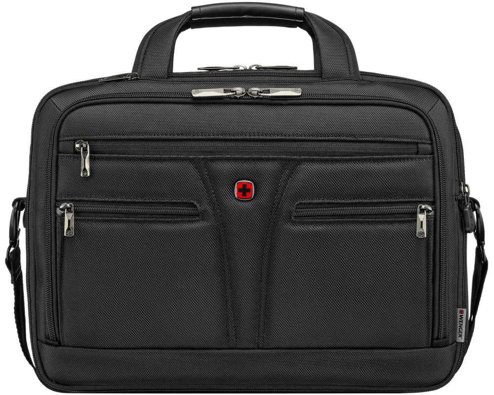 WENGER BC Star 16 Inch 612268 Laptop Briefcase Black