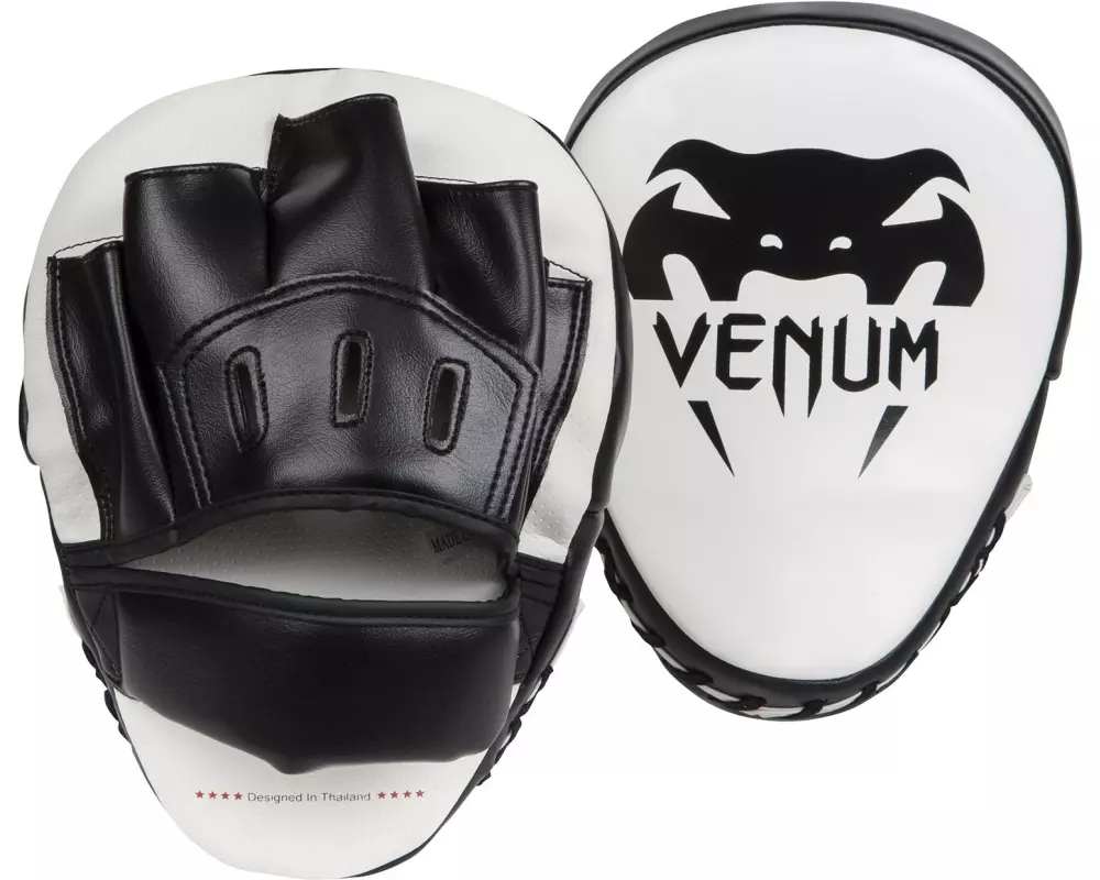 Venum Light Focus Mitts Schwarz/Weiss