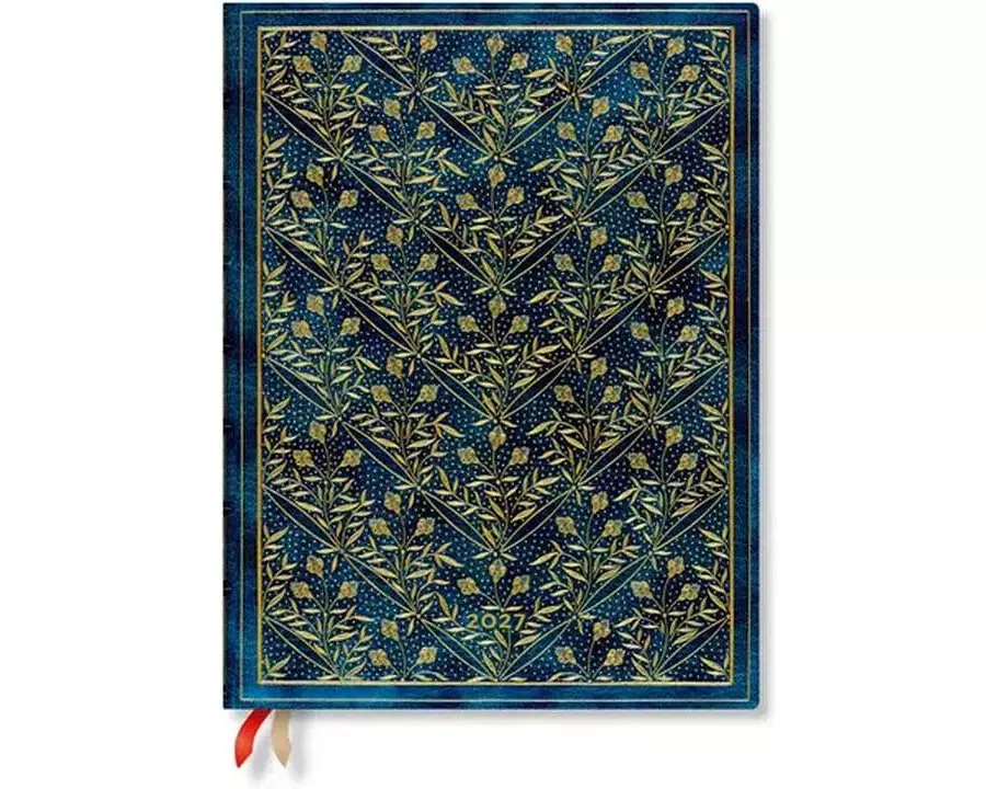 Paperblanks Wochenagenda Lied der Wildblumen 2027, Blau