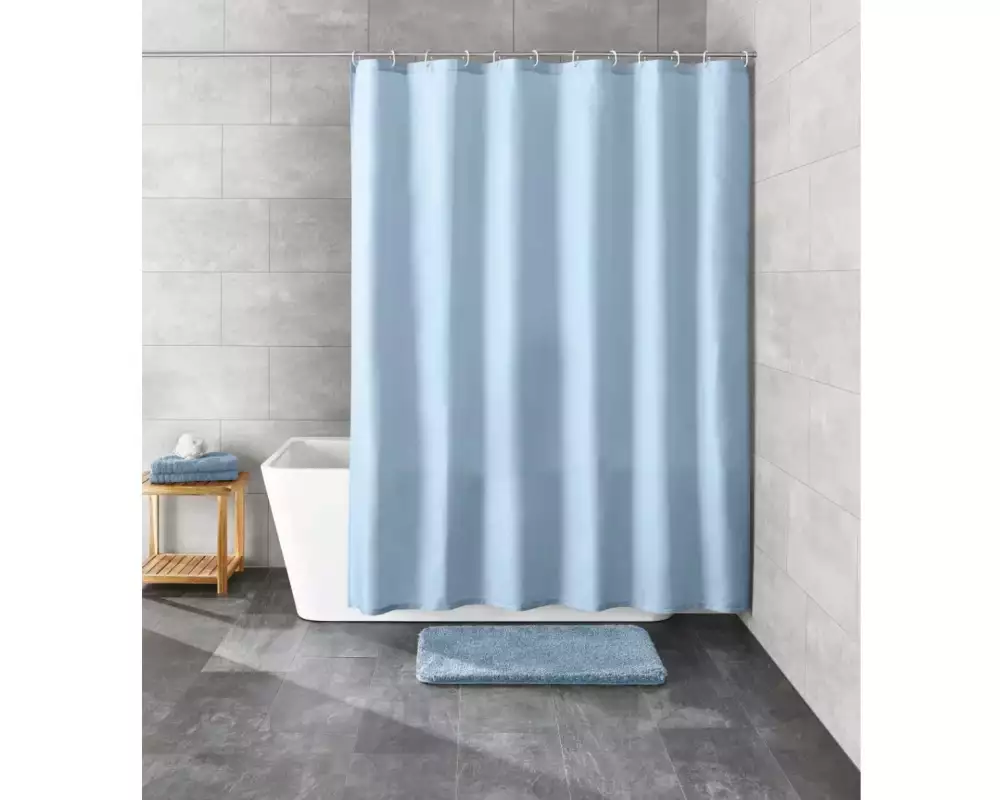 Kleine Wolke Duschvorhang Kito 120 x 200 cm, Azur