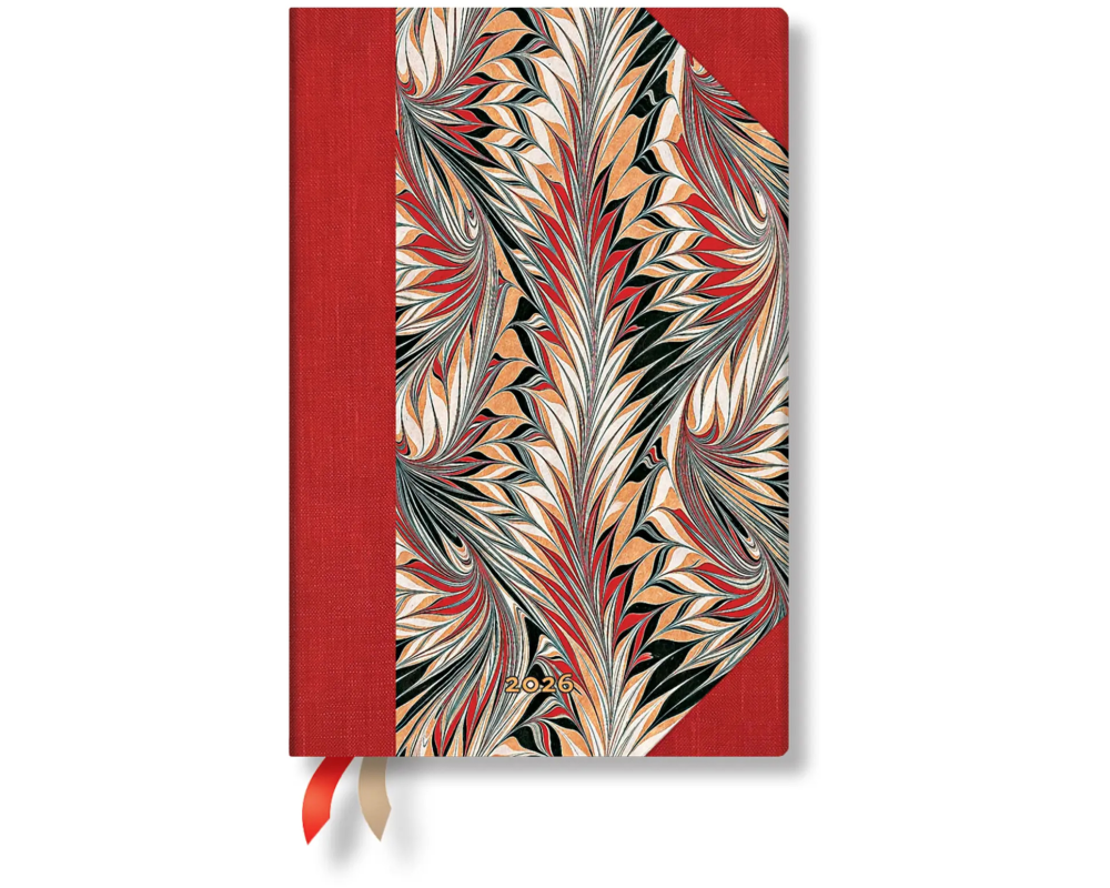 PAPERBLANKS Agenda Rubeo 2026 DD0574-3 1W/1S VSO Mini HC DE 9.5x14cm