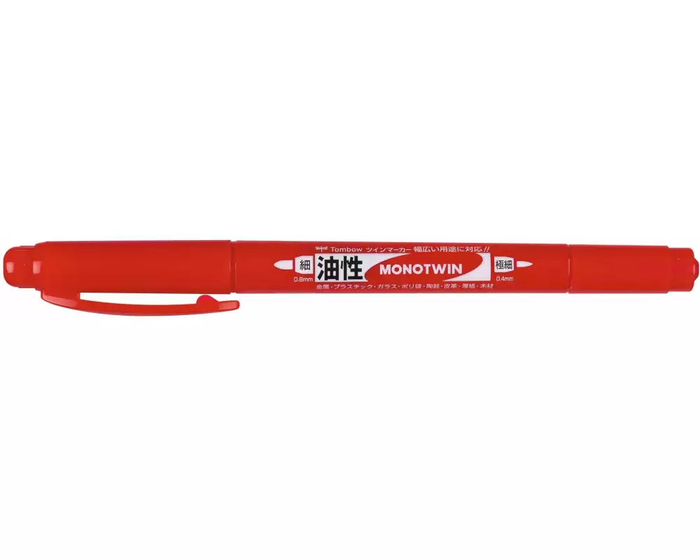 Tombow Permanent-Marker Mono Twin Rot