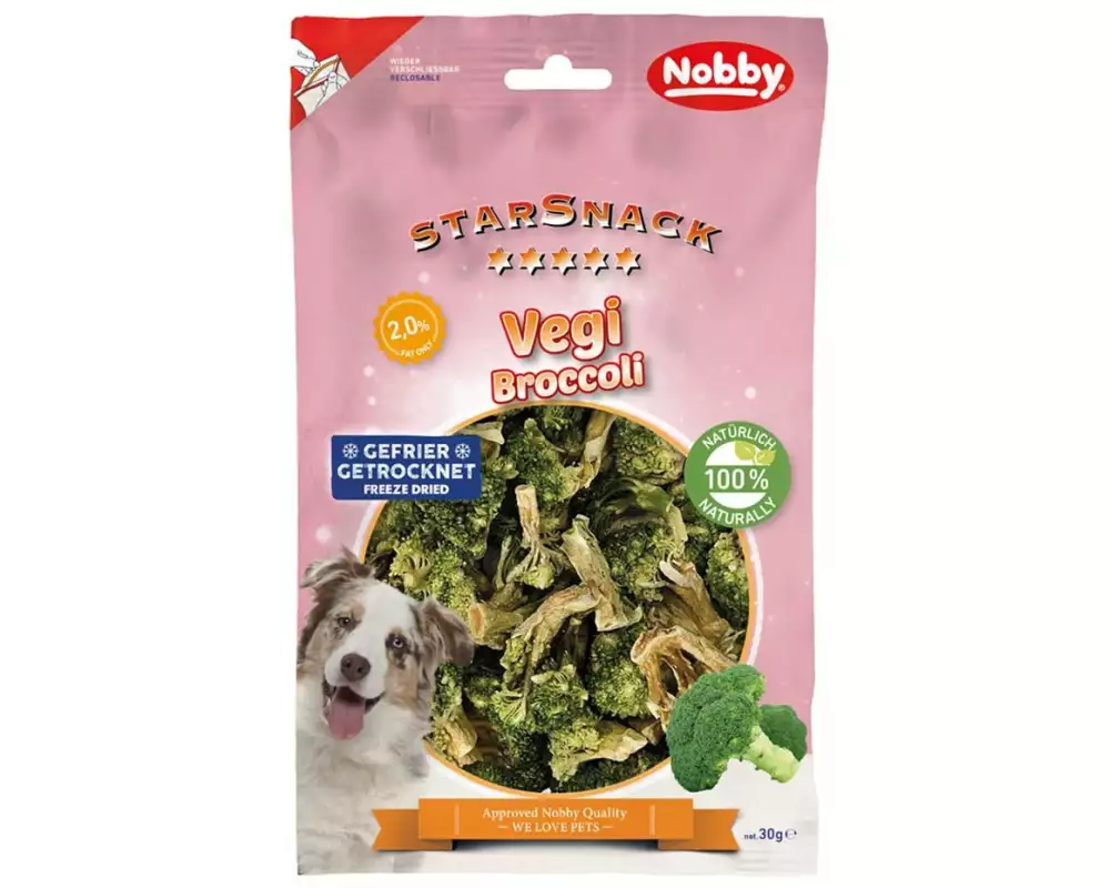 Nobby Leckerli StarSnack Vegi Broccoli, 25 g