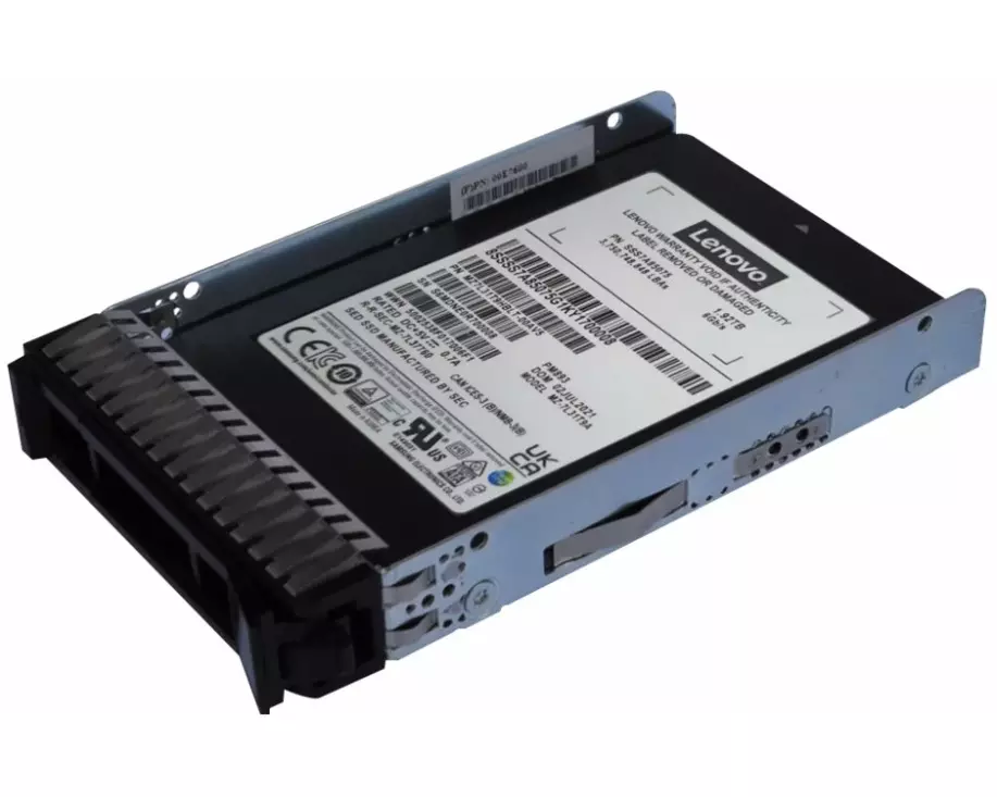 LENOVO ISG ThinkSystem 2.5inch PM893 3.84TB Read Intensive SATA 6Gb HS SSD