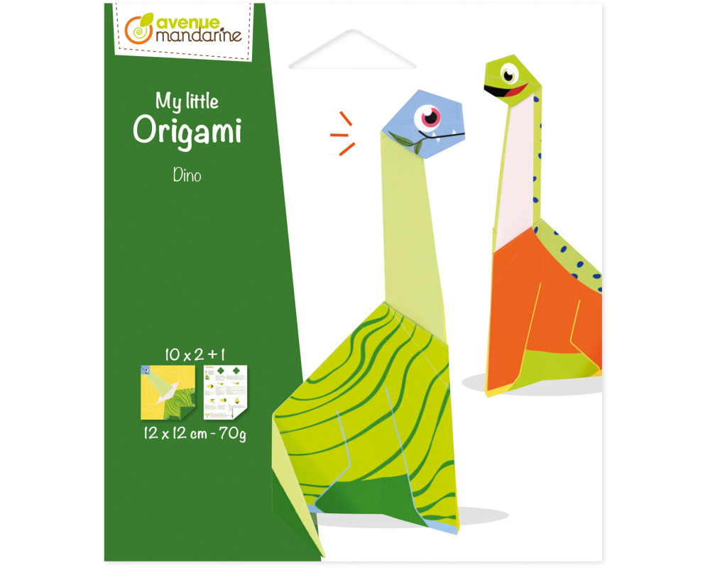 MANDARINE Origamipapier 12x12cm OR517C Pterodaktylus 70g 20 Blatt