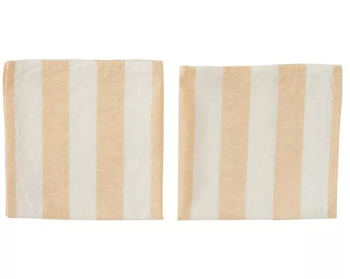 OYOY Stoffserviette Striped 45 cm x 45 cm, 2 Stück