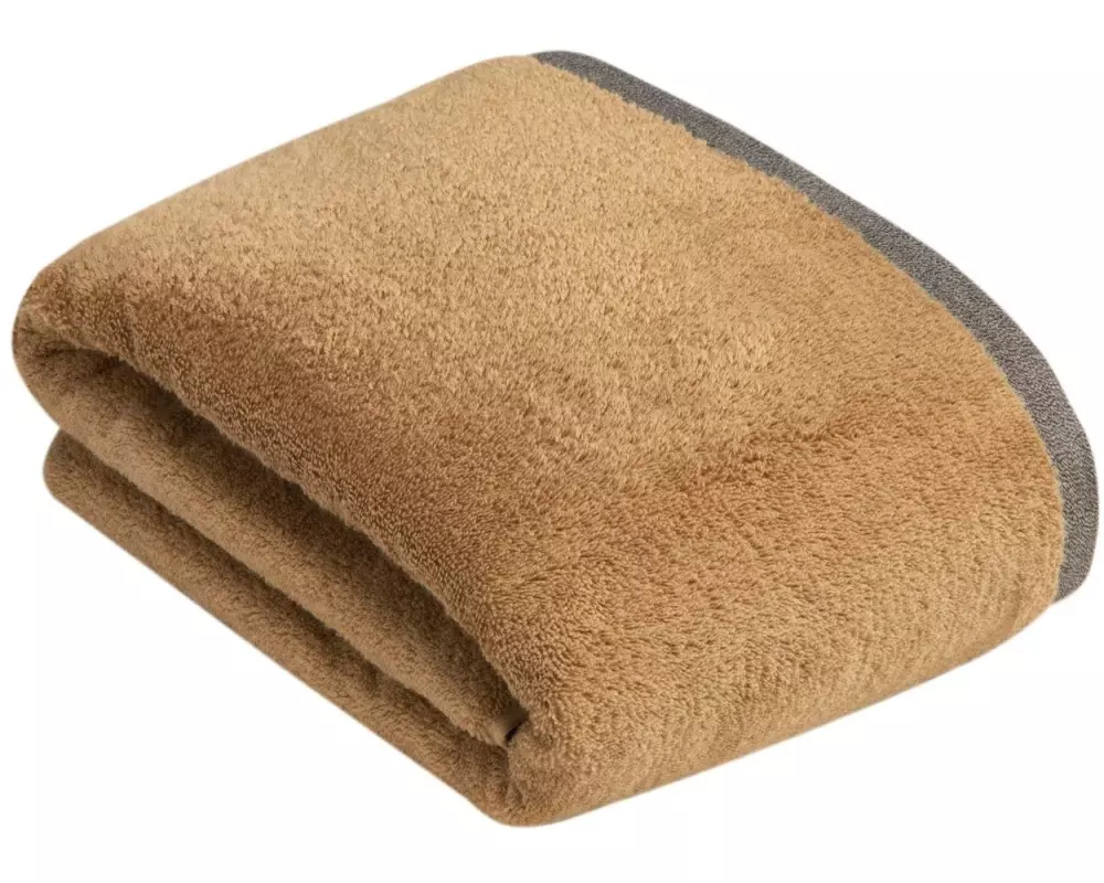 Bugatti Badetuch Prato 100 x 150 cm, Camel