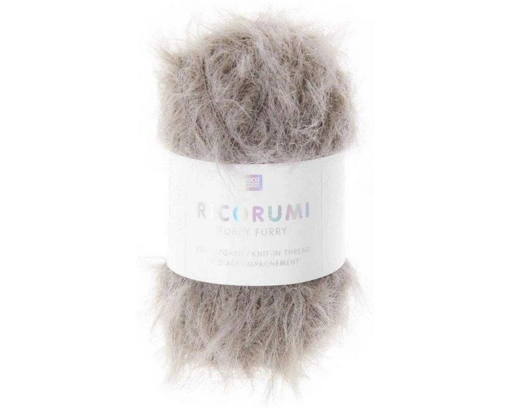 Rico Design Wolle Ricorumi Furry Furry Holz