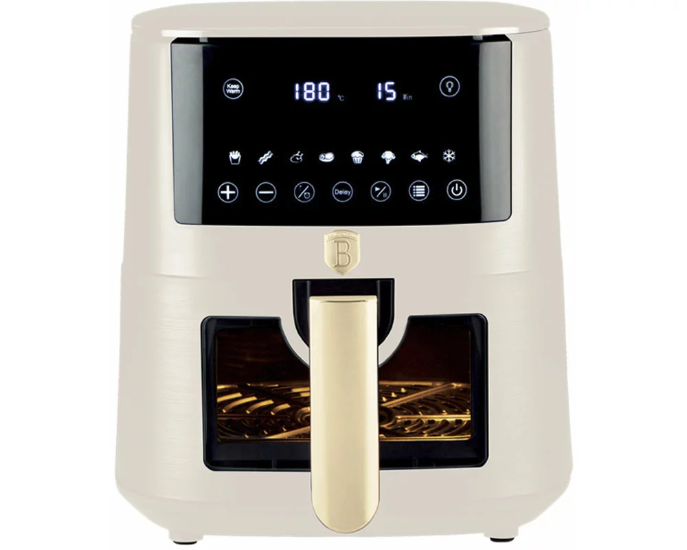 Berlinger Haus Heissluftfritteuse 8L matt cream Sahara Collection