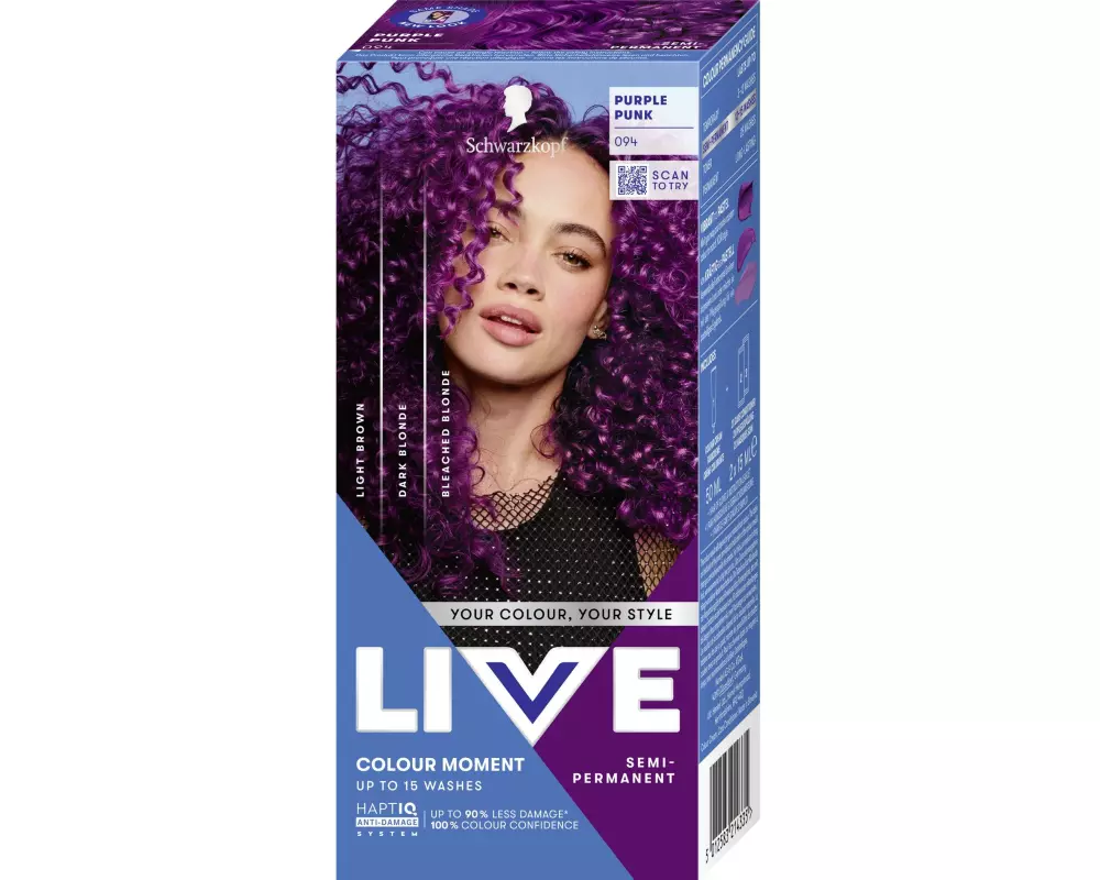 Schwarzkopf LIVE Haarcoloration Colour Moment 94 Purple Punk