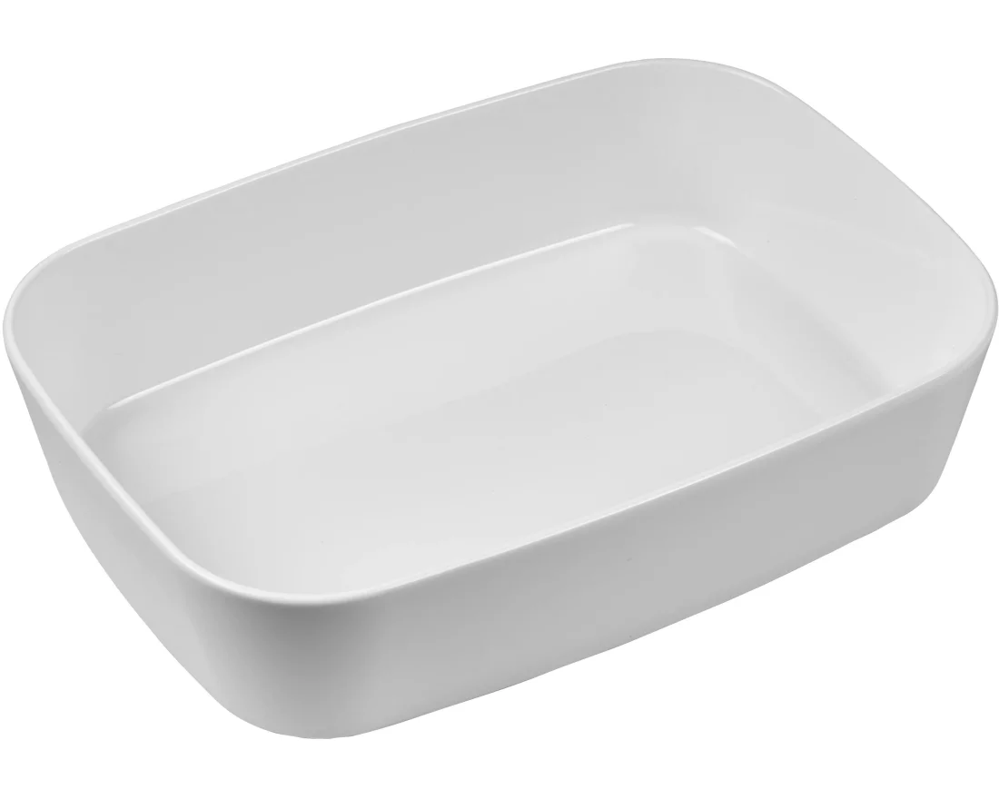 Rosti Auflaufform Modula Eckig, Weiss