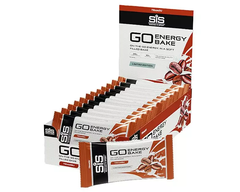 SIS - ScienceinSport Riegel Go Energy Bake Tiramisu, Packung 12 Stück