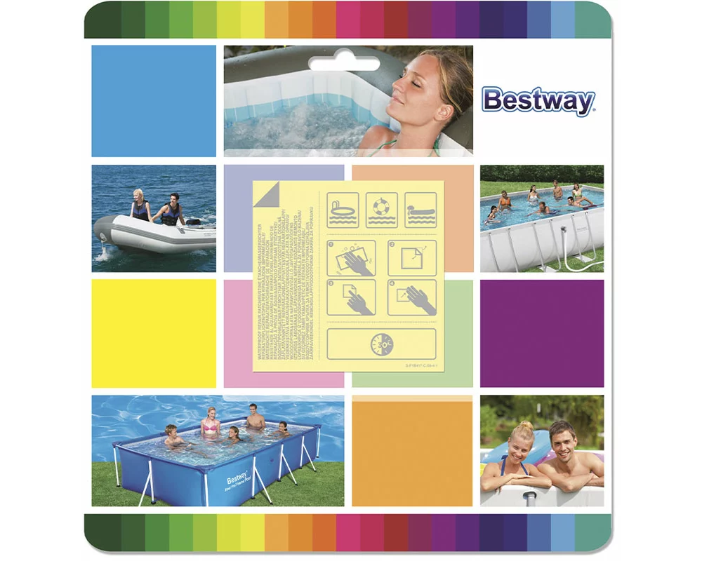 Bestway Reparaturkit wasserfest selbstklebend
