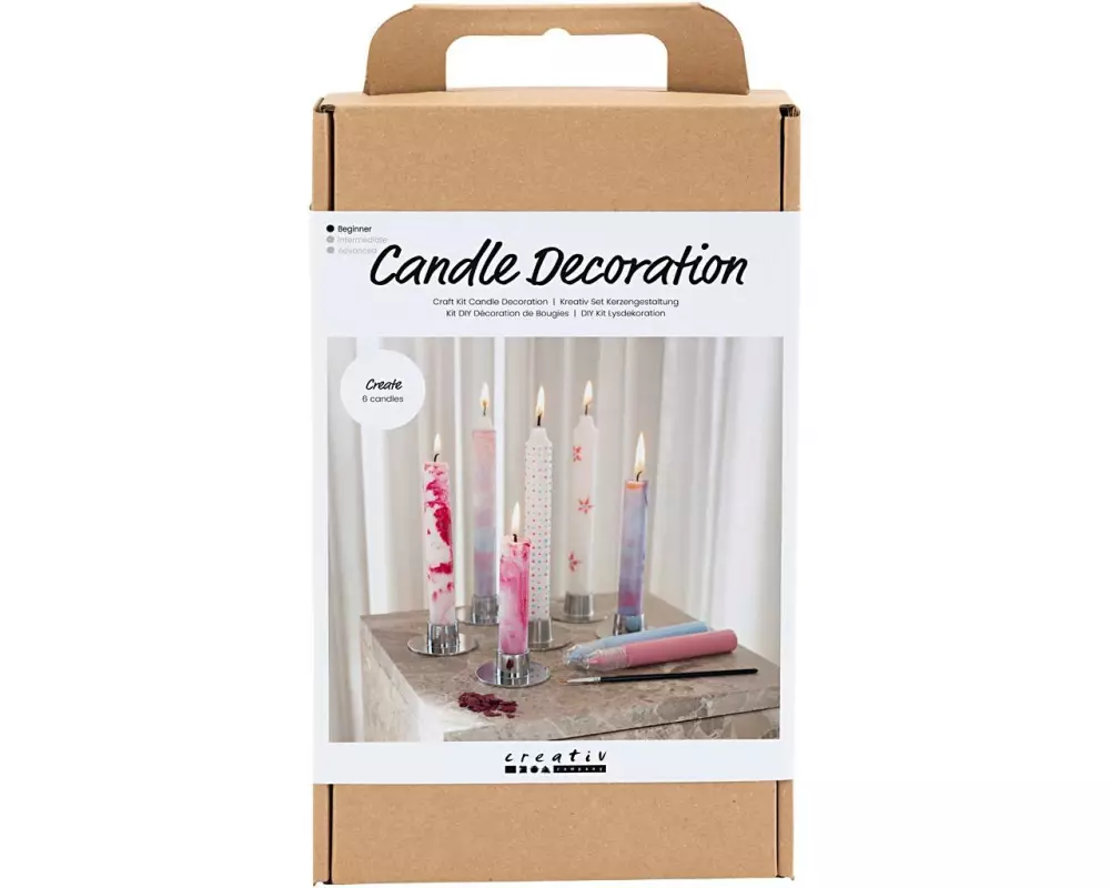 Creativ Company Bastelset Kerzengestaltung