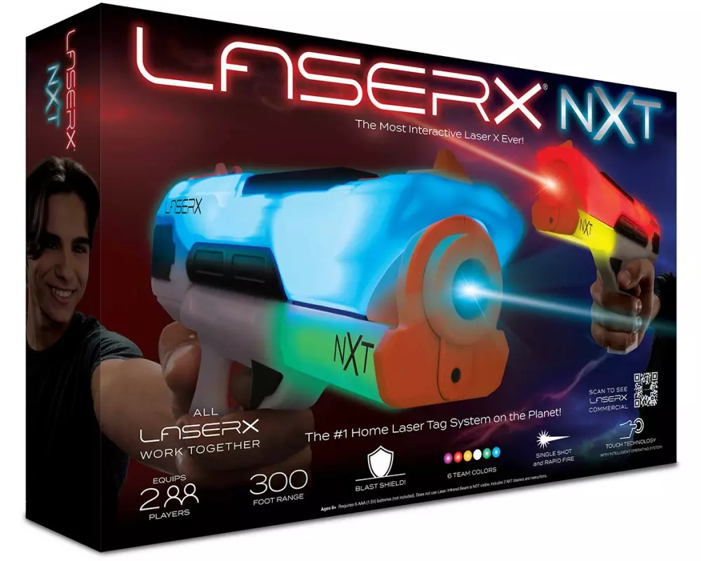 Sombo Laser-Tag NXT Double, mit Treffersensor