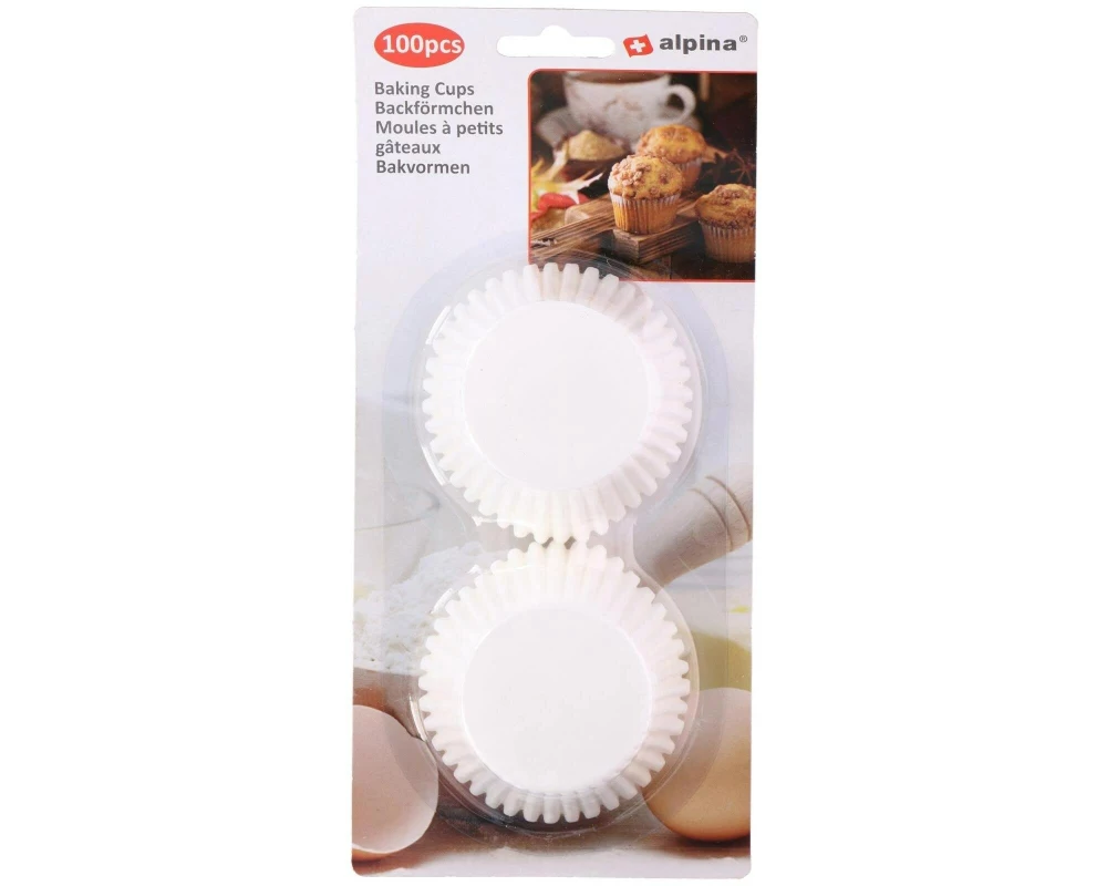 alpina Backförmchen 100 Stück