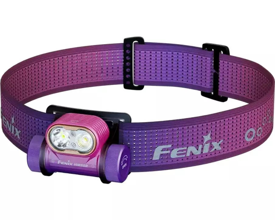 Fenix Stirnlampe HM55R-N Rosa/Violett