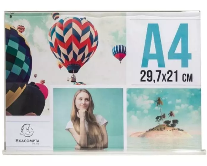 Exacompta Tischaufsteller A4, quer