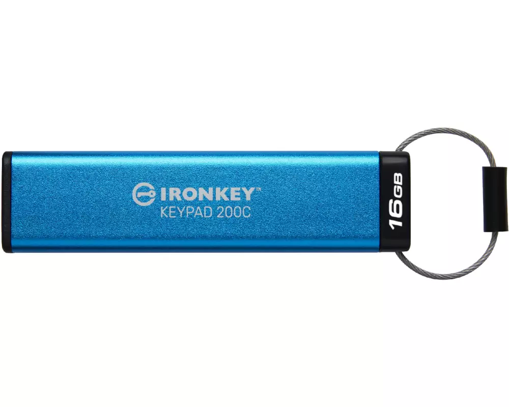 Kingston USB-Stick IronKey Keypad 200C 16 GB