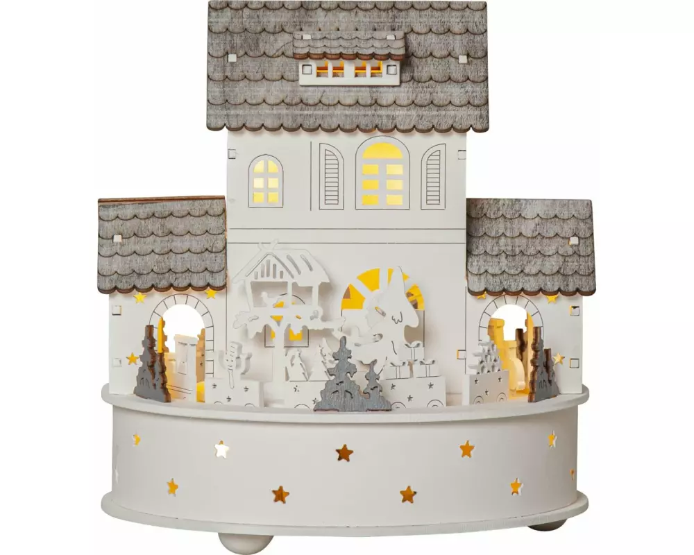 Star Trading Aufsteller Grauberg, 19 cm, Grau