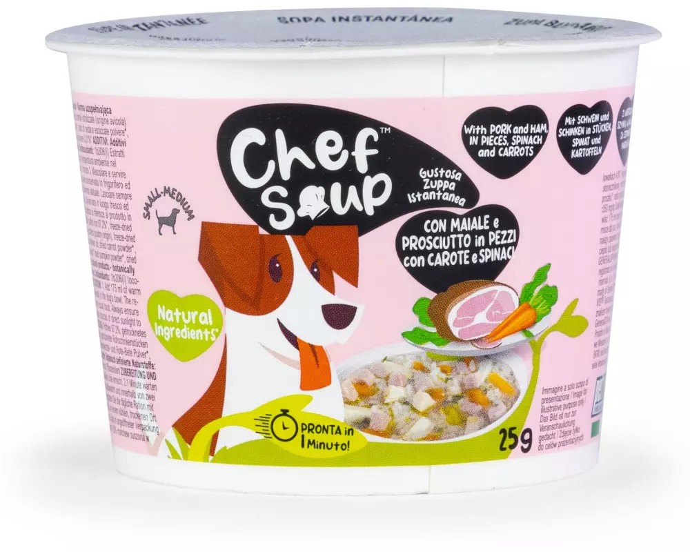 Chef Soup Schwein, Schinken, Spinat 25 g