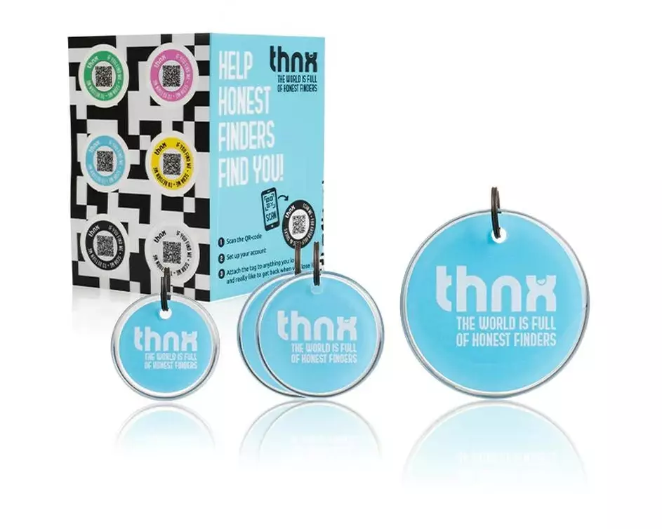 thnxtags Smart Travel Pack XL Blau