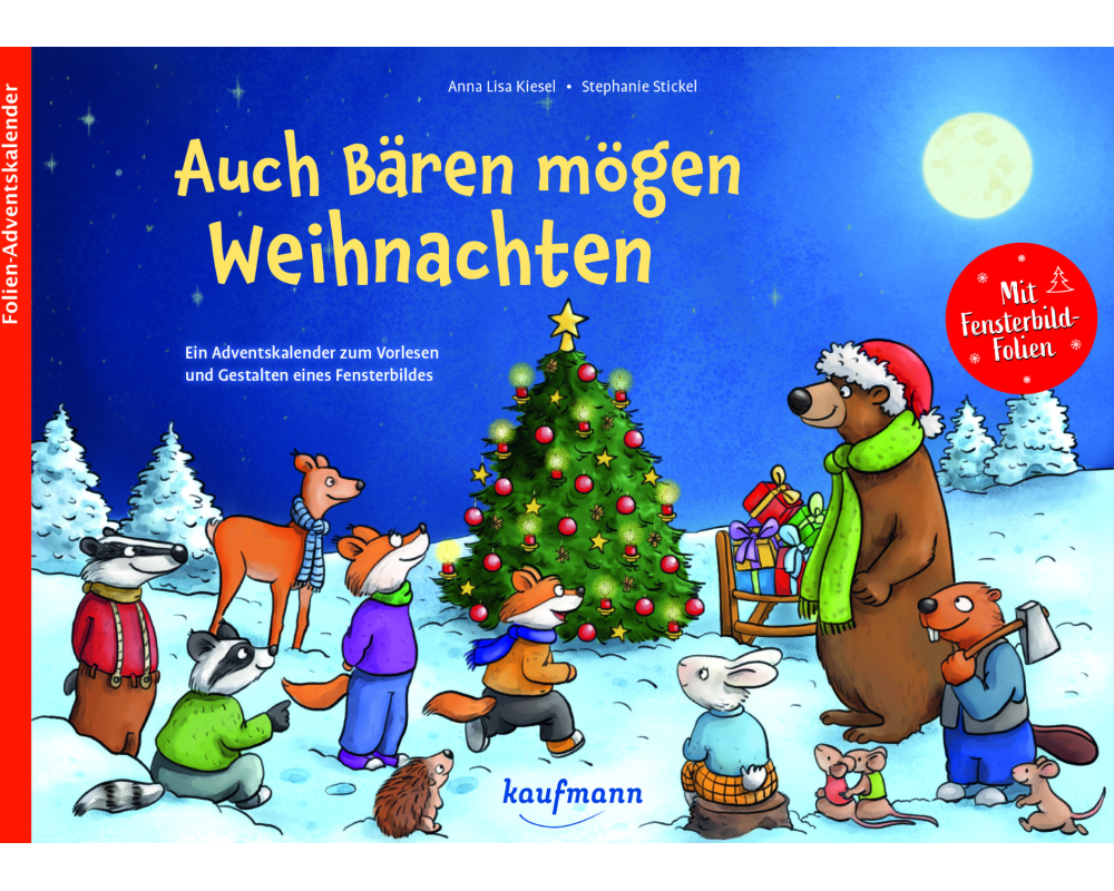 CARLSEN Adventskalender 31812 Auch Bären mögen Weihnachten