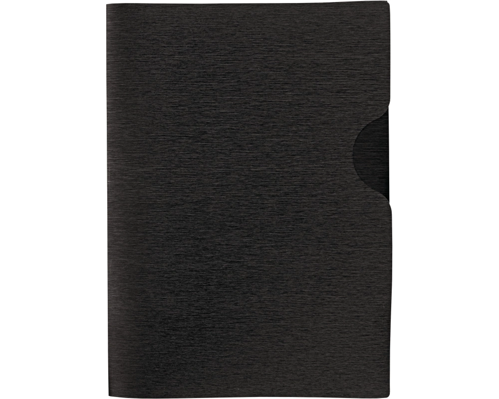 KOLMA Präsentationsm. LineaVerde A4 10.006.06 schwarz, PP, Sand, recycling