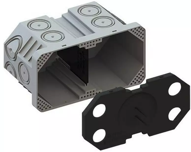 AGRO Einlasskasten für Apparate Gr.I, UP, 2 x 1