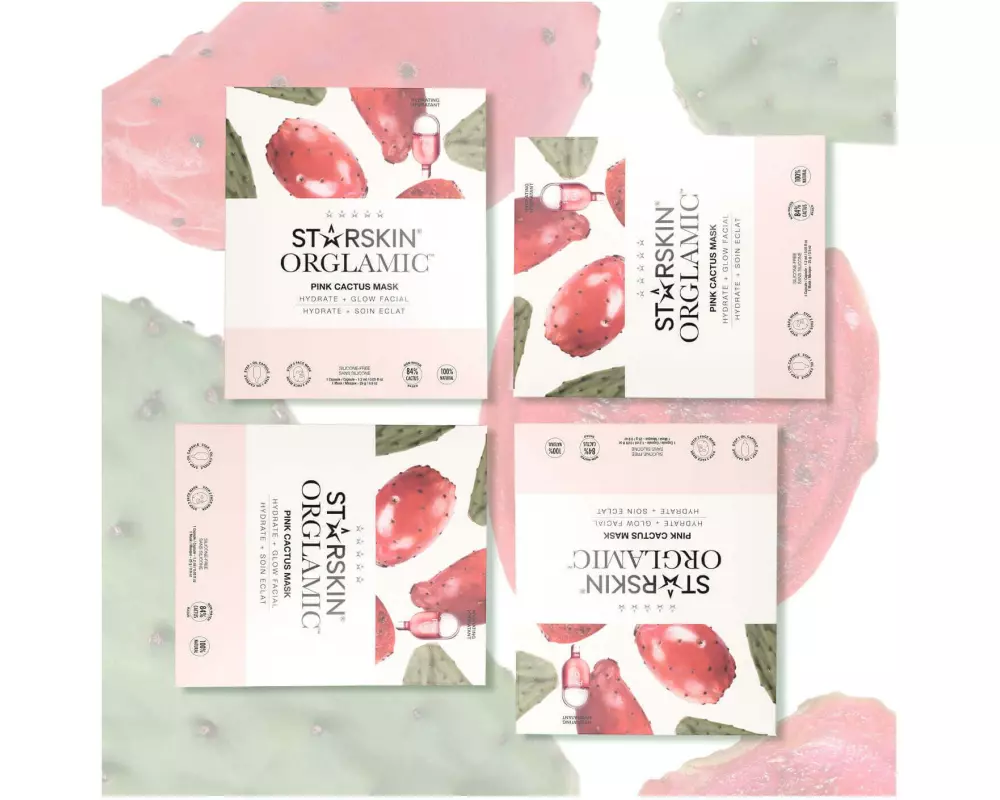 STARSKIN Orglamic Pink Cactus Mask 54 g