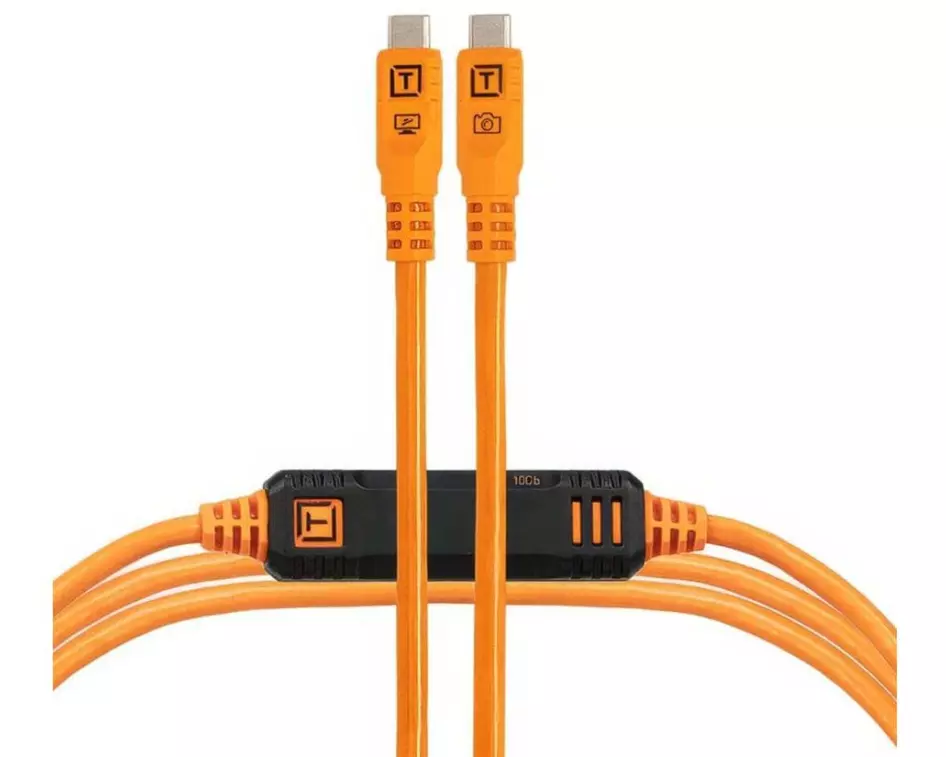 Tether Tools Optima 10G USB-C, Orange, 4.6 m