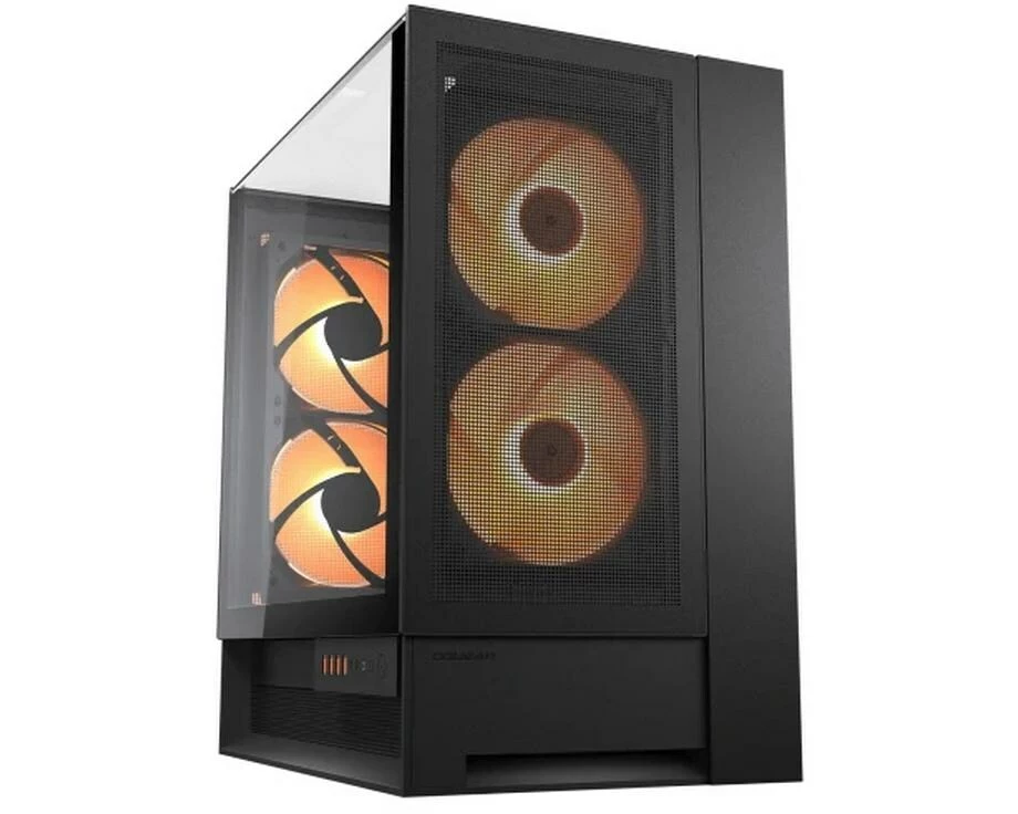 Cougar OmnyX Midi-Tower Schwarz Glasfenster ARGB