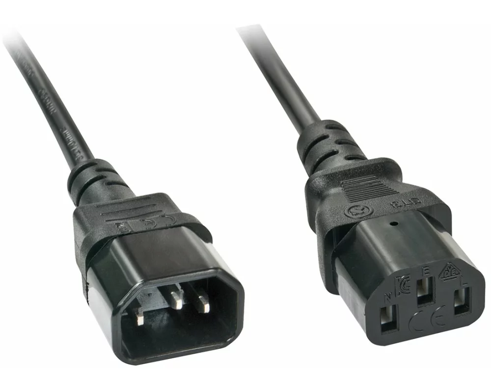 LINDY 5m IEC-Extension Cable C14 to C13