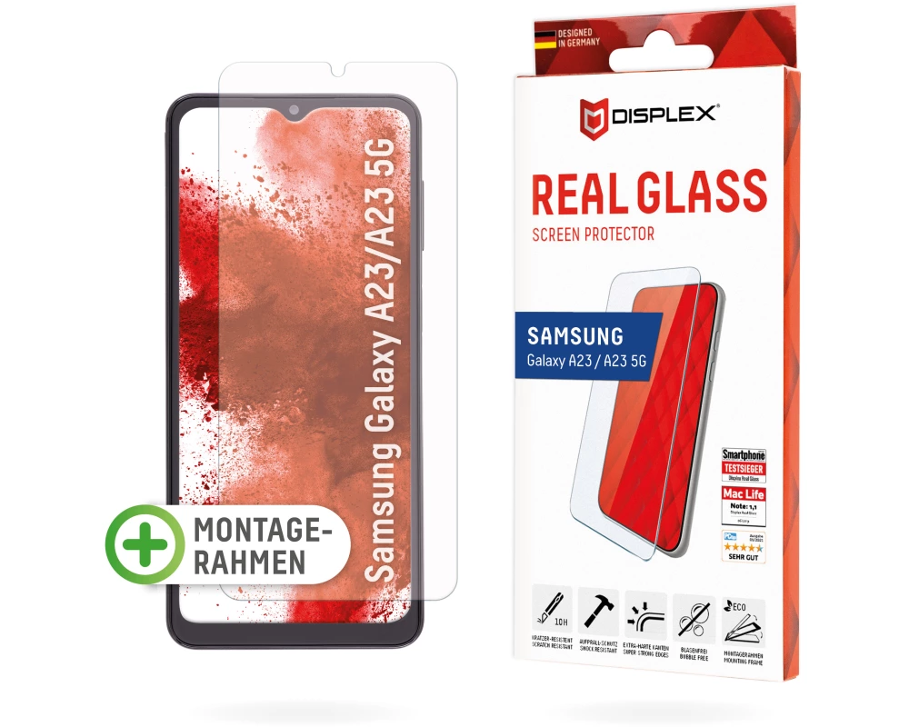 Displex 01672 Display-/Rückseitenschutz für Smartphones Klare Bildschirmschutzfolie Samsung 1 Stück(e)