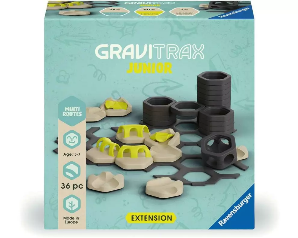 Ravensburger Kugelbahn GraviTrax Junior Extension Multi Routes