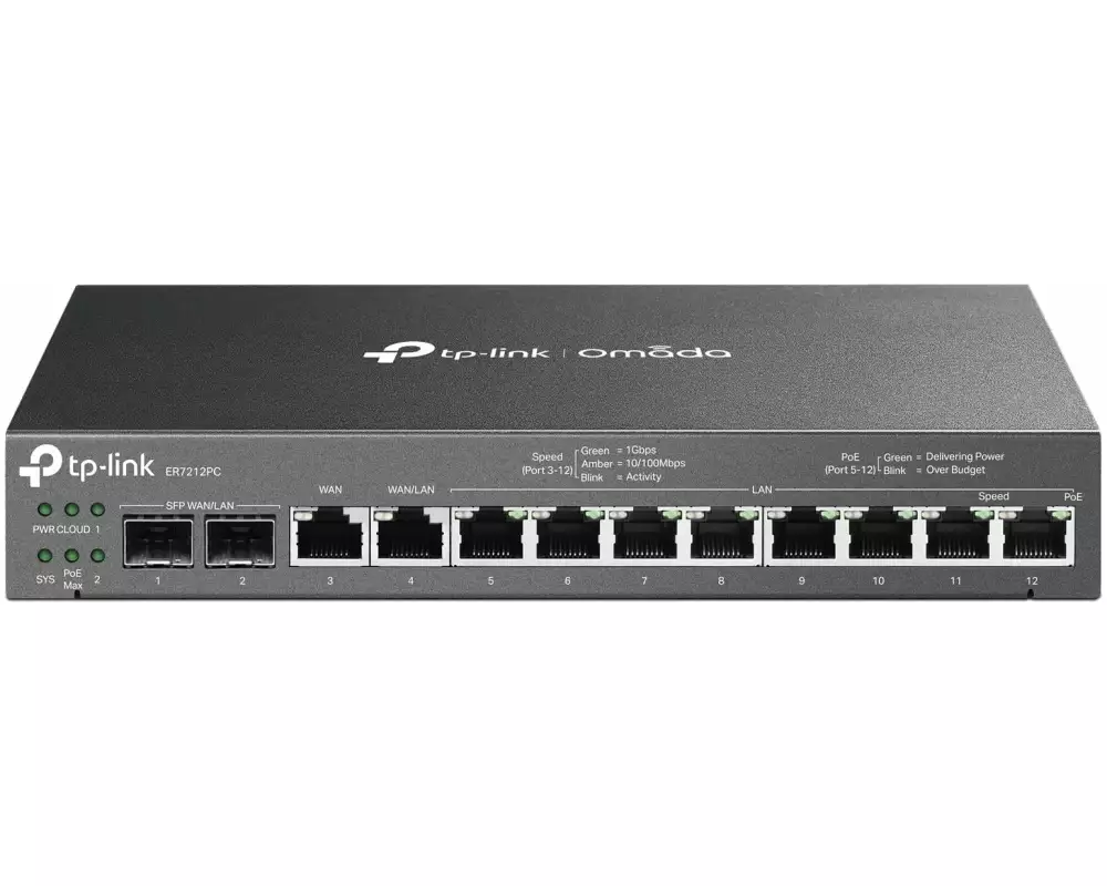 TP-Link VPN-Router Omada Gigabit VPN Business Router ER7212PC