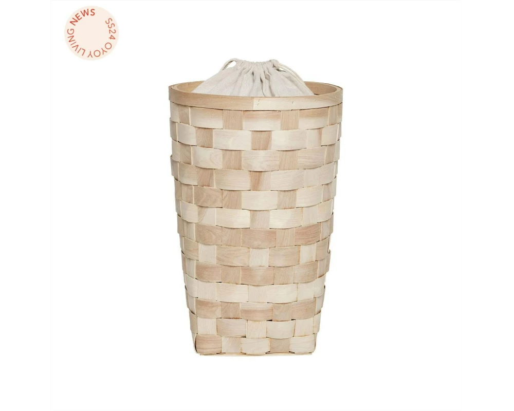 OYOY Wäschesammler Sporta Large 85 l, Nature