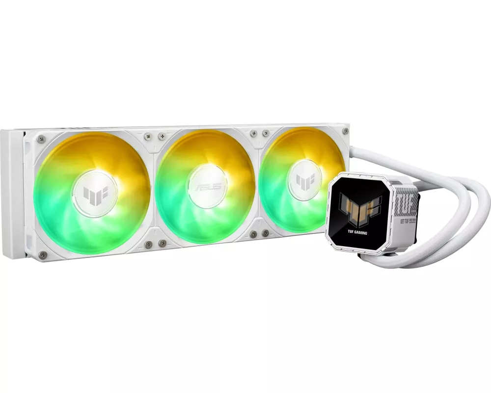 ASUS Wasserkühlung TUF Gaming LC III 360 ARGB LCD Weiss