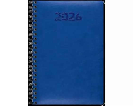 Simplex Wochenagenda Simply Flex 15 x 21 cm, 2026, Blau