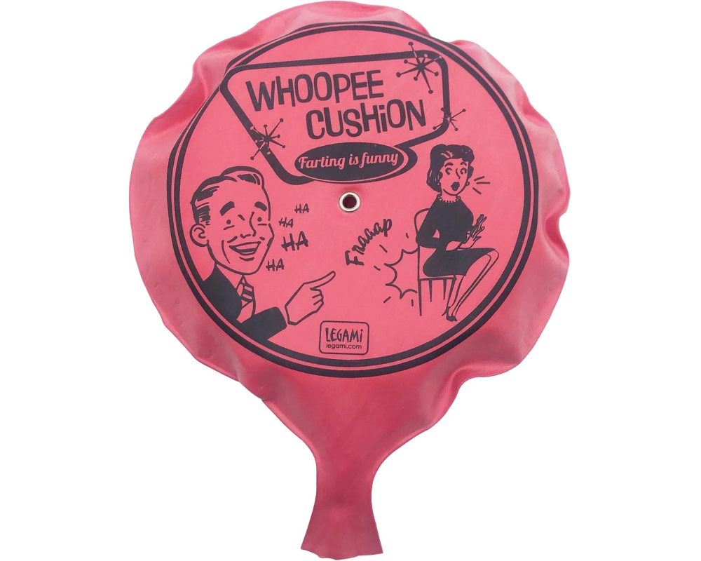 LEGAMI Furzkissen 15cm WHO0001 rot, selbstaufblasend
