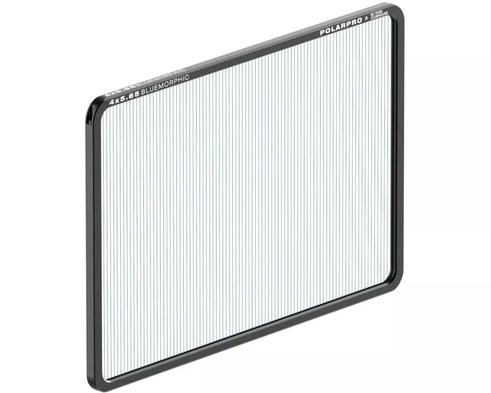 PolarPro BlueMorphic 4x5.65 Filter – Motion Clubhouse Edition