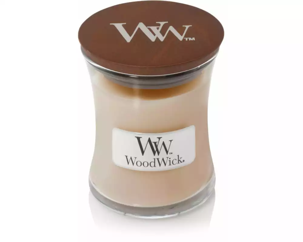 Woodwick Duftkerze White Honey Mini Jar