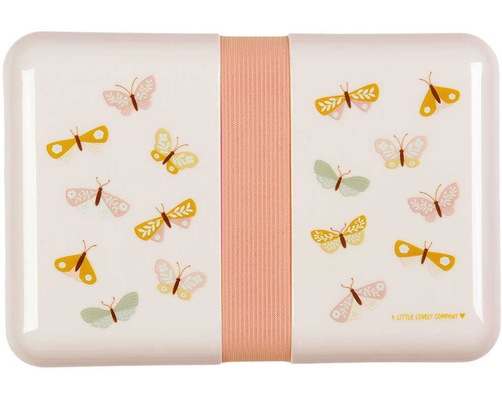 ALLC Lunchbox Schmetterling SBBUPI47 rosa 18x6x12cm