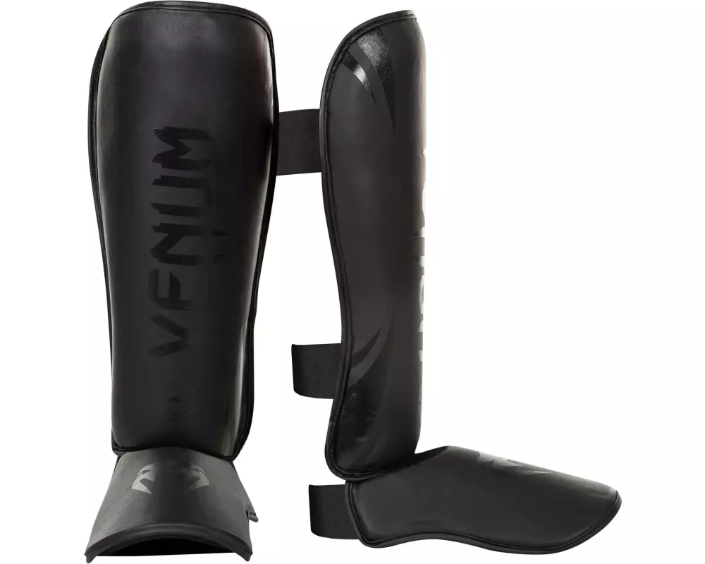 Venum Challenger Standup Shin Guards, Matt/Schwarz GR M